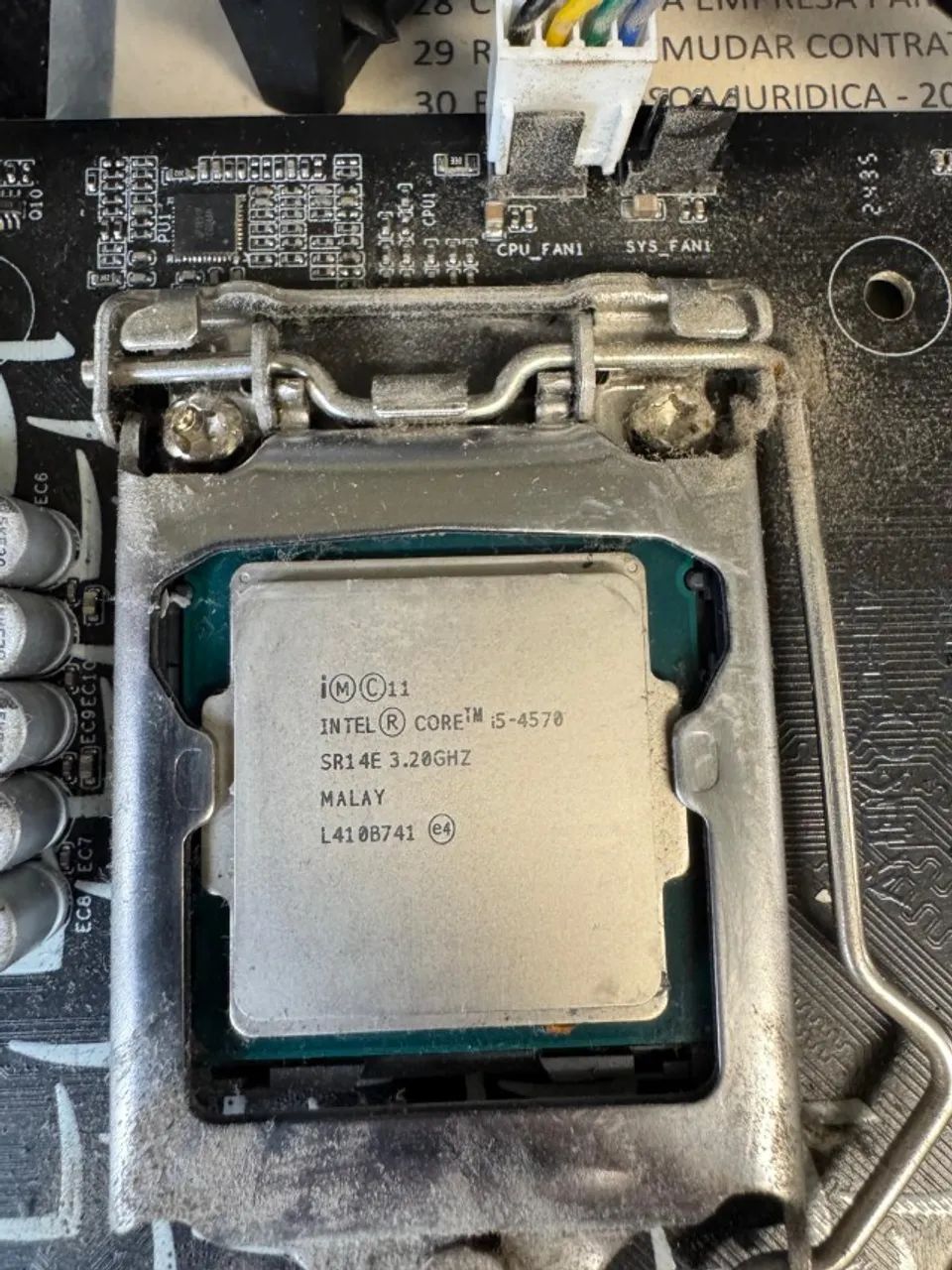 Processador + Placa Mãe H81 LGA 1150 - DDR3 (4ª Geração Intel) - Foto 5
