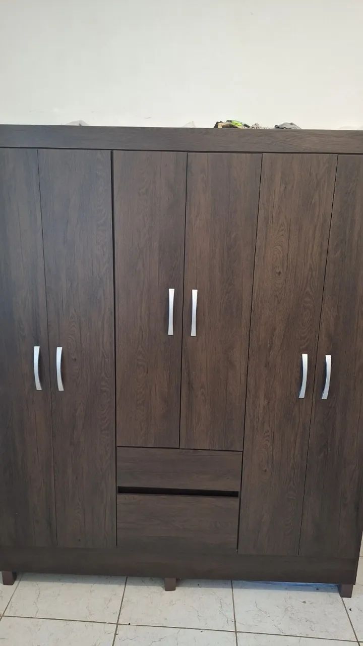 Guarda-roupa cor de carvalho - Foto 4