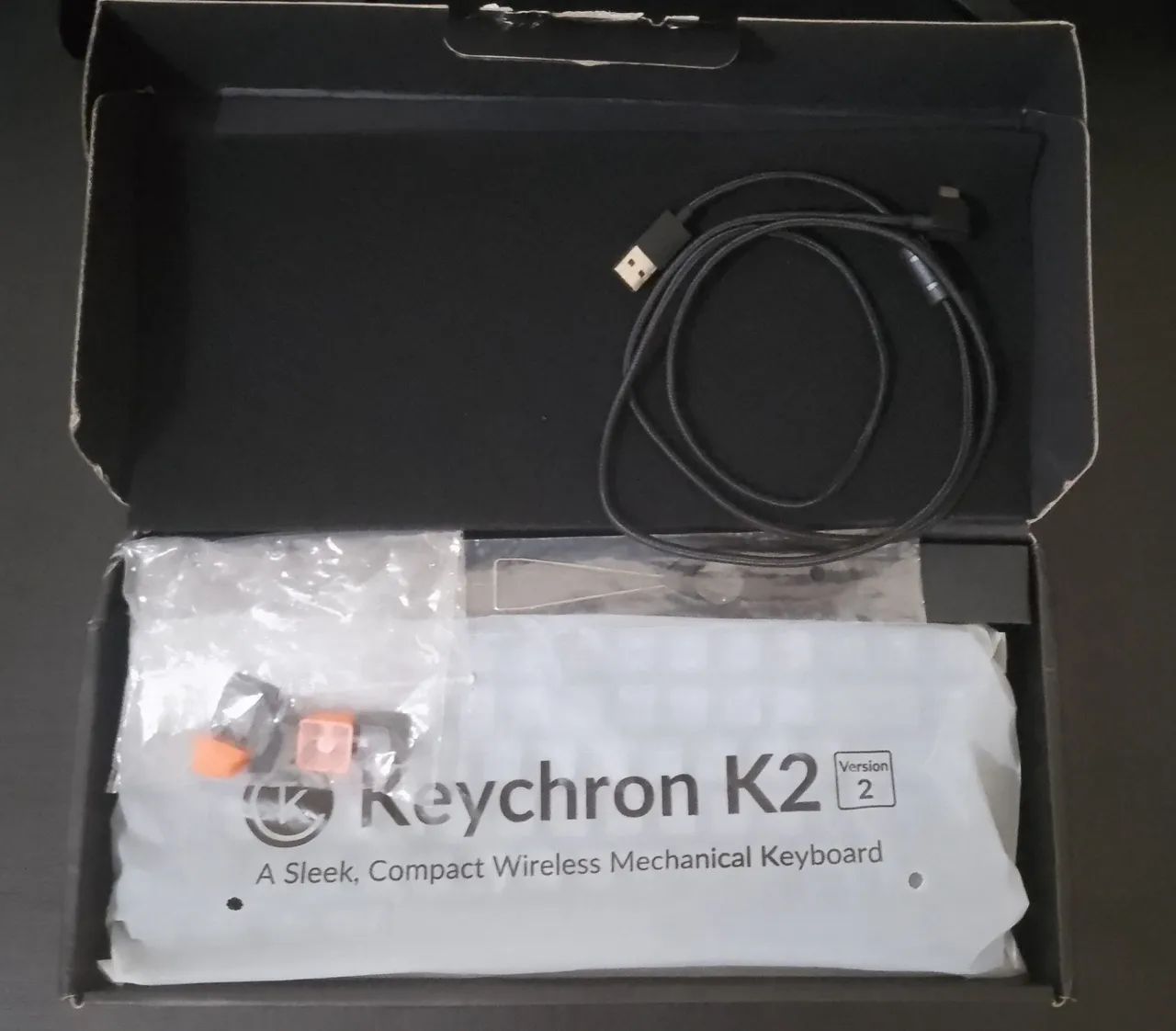 Teclado mecânico Keychron K2 - Foto 2