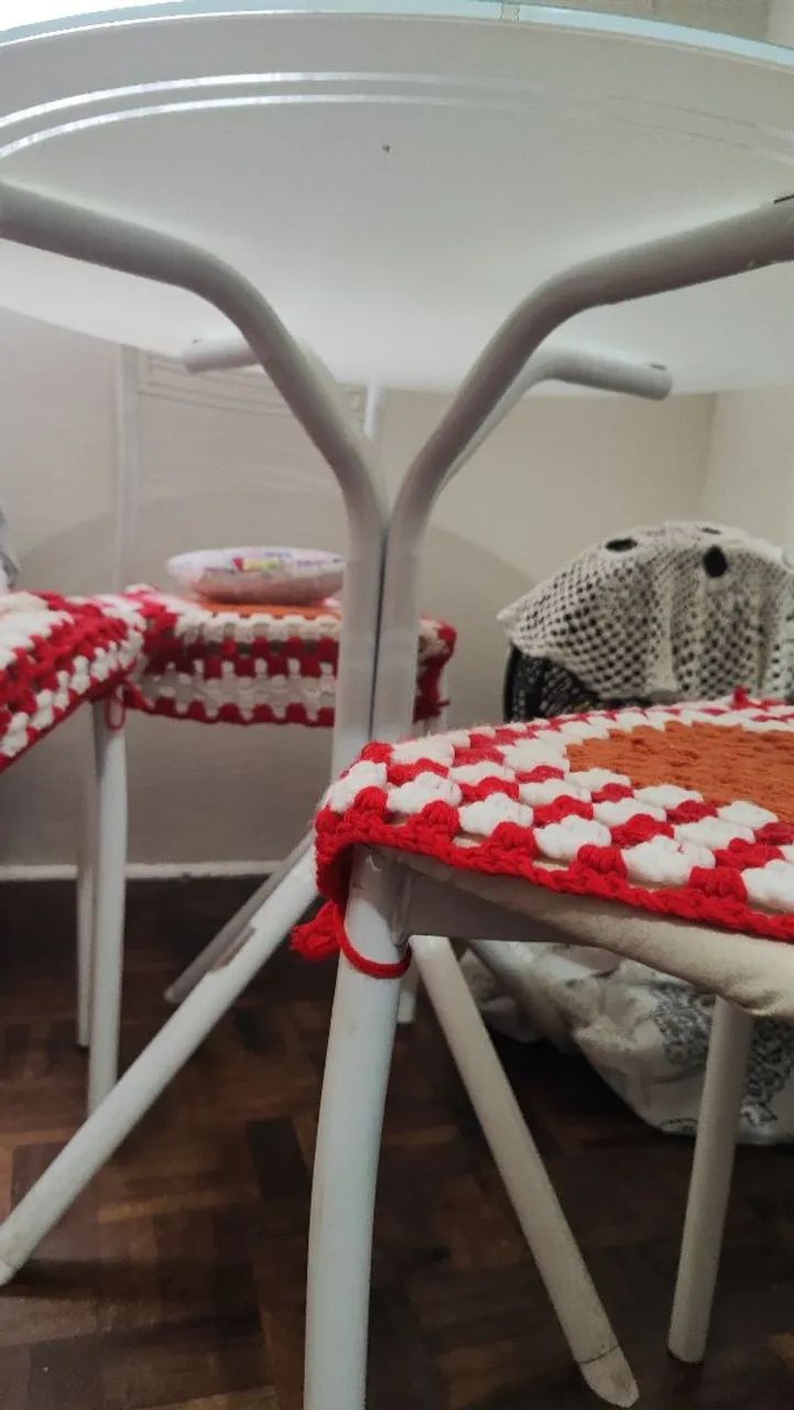 Mesa de vidro pequena  - Foto 4