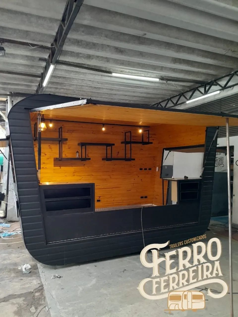 trailer fixo quiosque