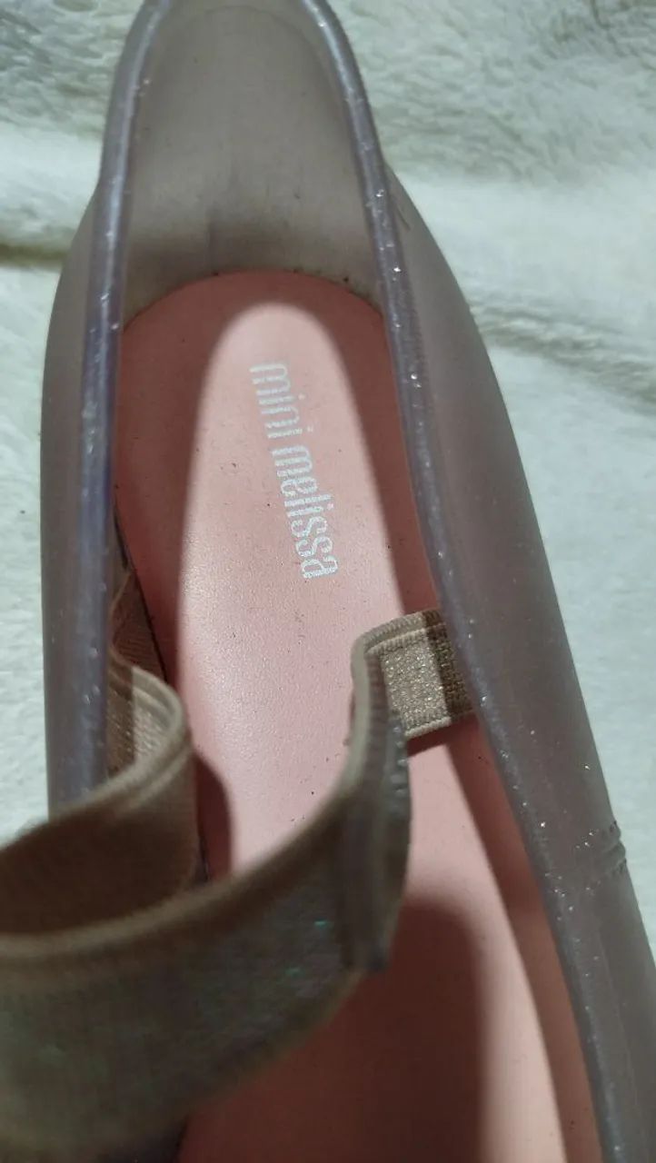 Mini melissa bailarina rosa nr 33 - Foto 3