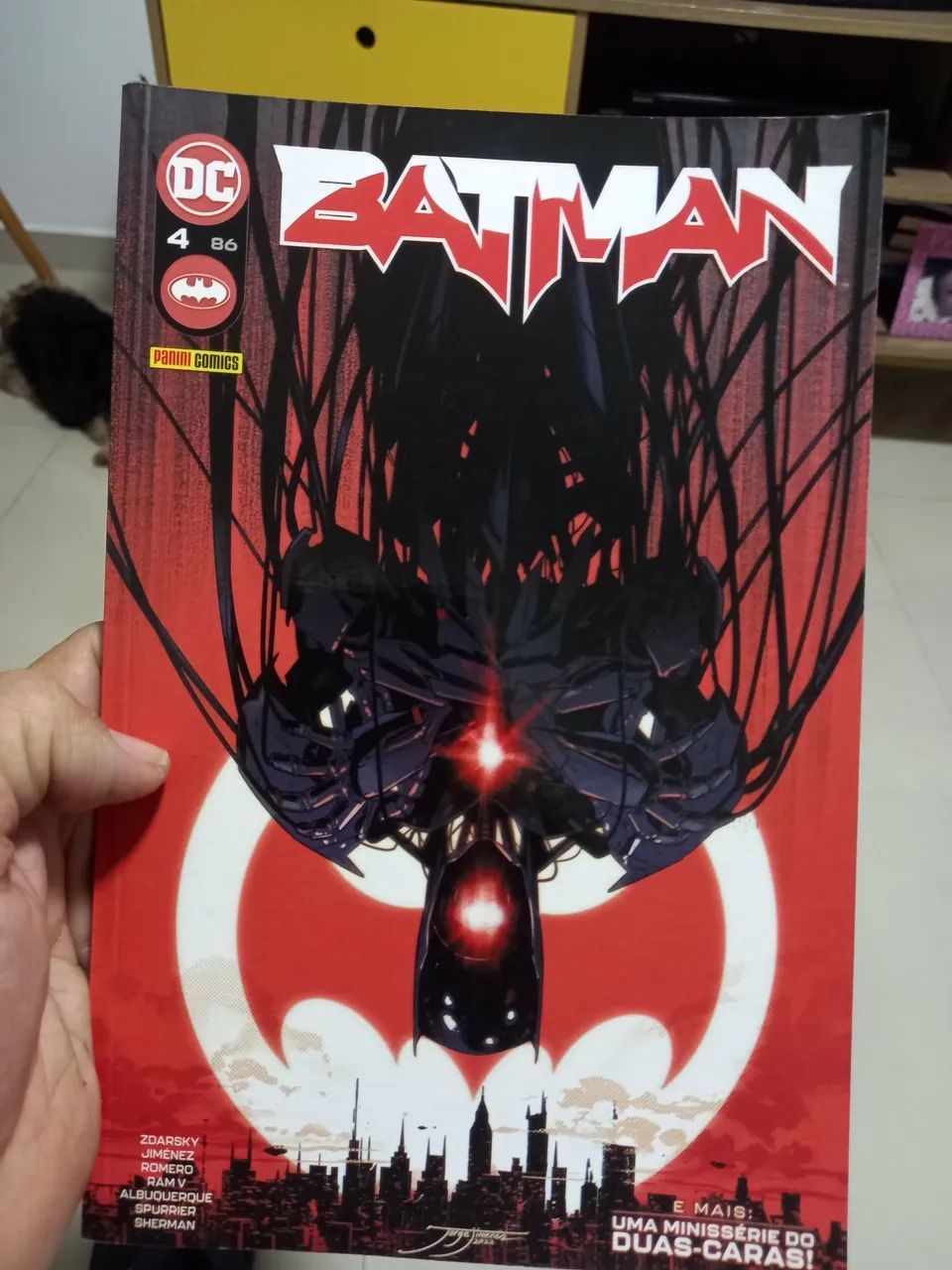 HQ  BATMAN DC 3 E 4 PANINI - Foto 4