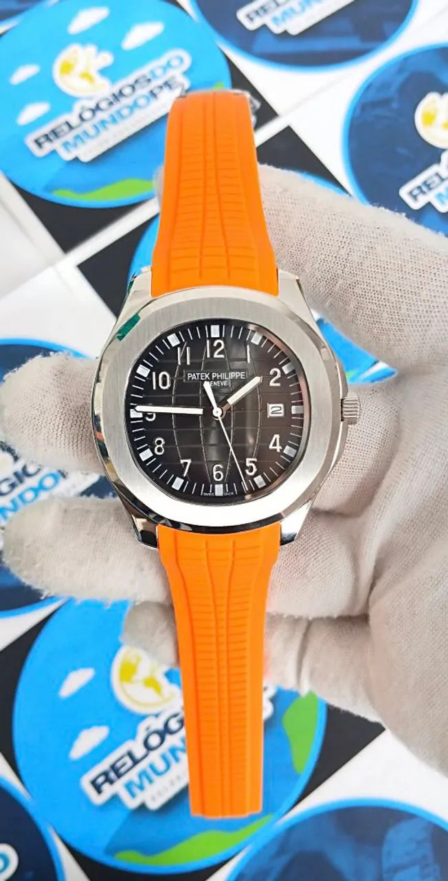 RELÓGIO PK AQUANAUT AUTOMÁTICO LARANJA - Foto 6