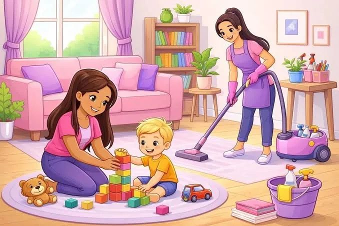Cuidado Infantil e Limpeza Residencial em Belém