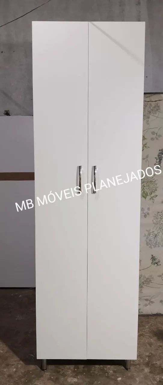 Armário novo multiuso 100% MDF branco 