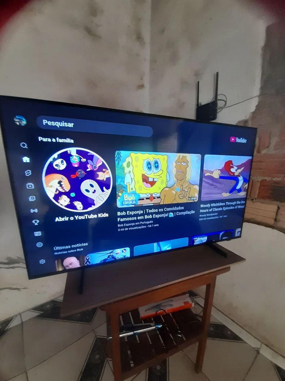 tv Samsung crystal uhd 50 polegadas resolução 4k.4 meses de uso nota fiscal  - Foto 2