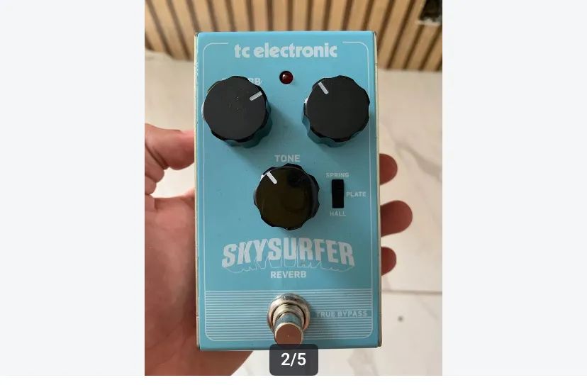 Pedal reverb tc eletronics skysurfer - Instrumentos musicais