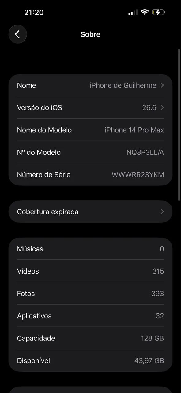 Vendo iPhone 14 Pro Max 128 gb 