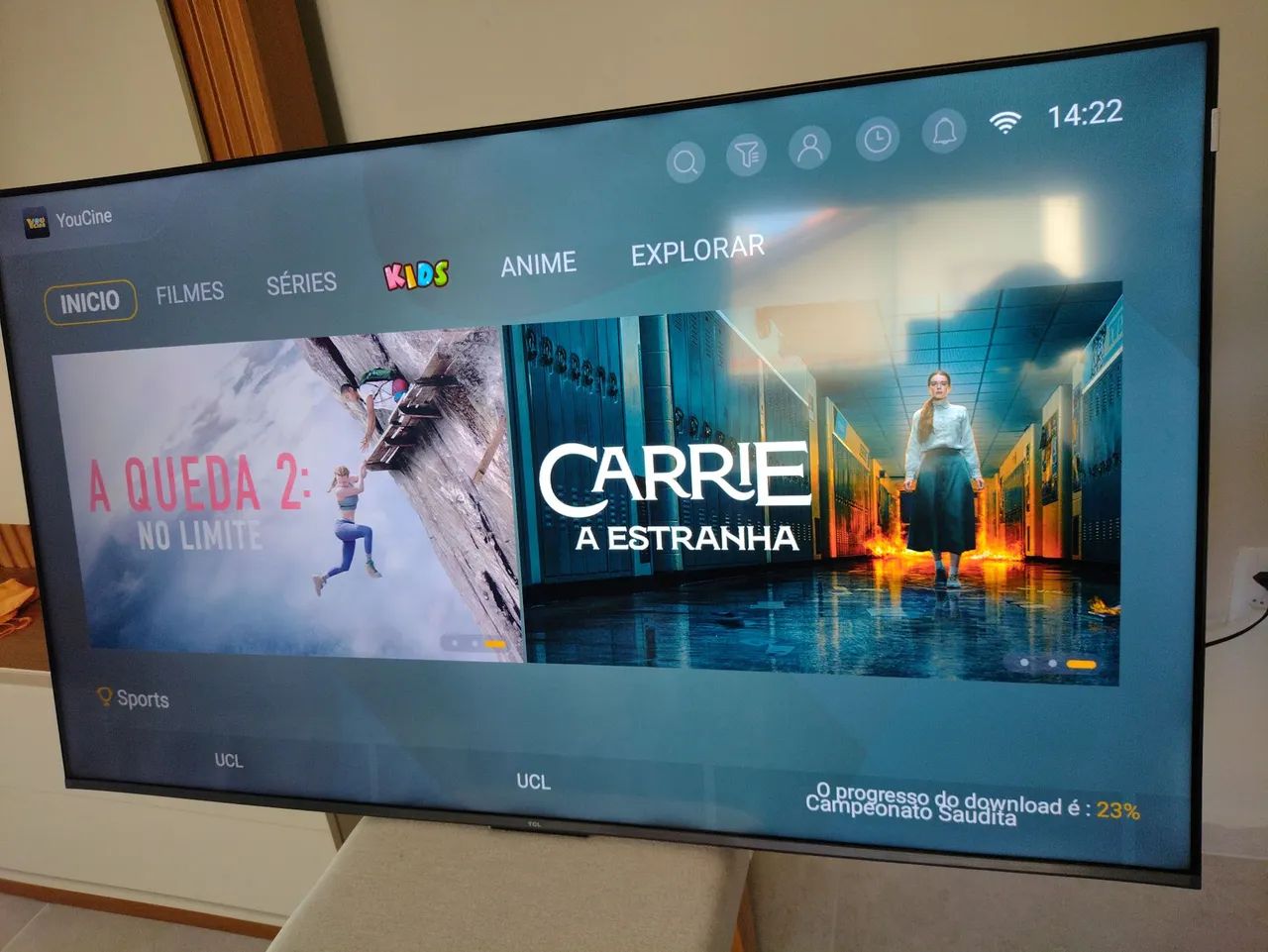Smart tv Tcl Qled 55 4k C655  - Foto 5