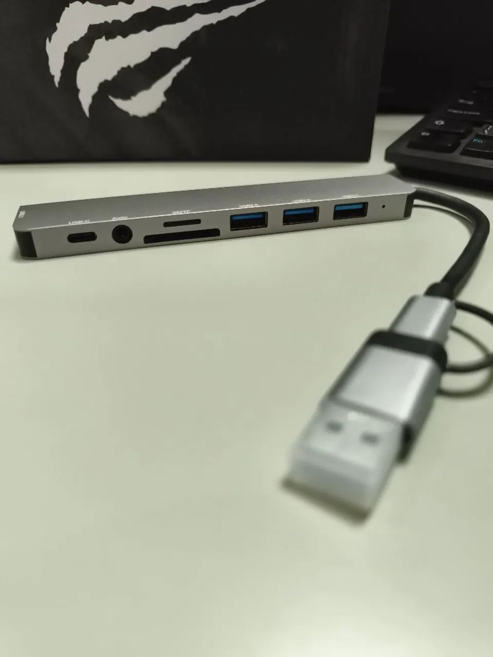 Hub usb 8 em 1