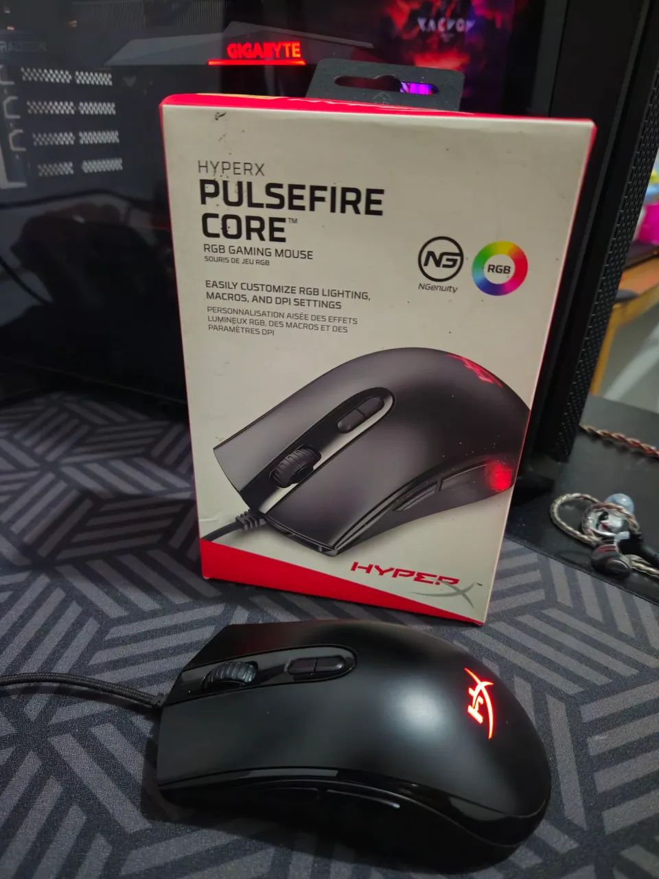 Mouse Hyperx PulseFire core