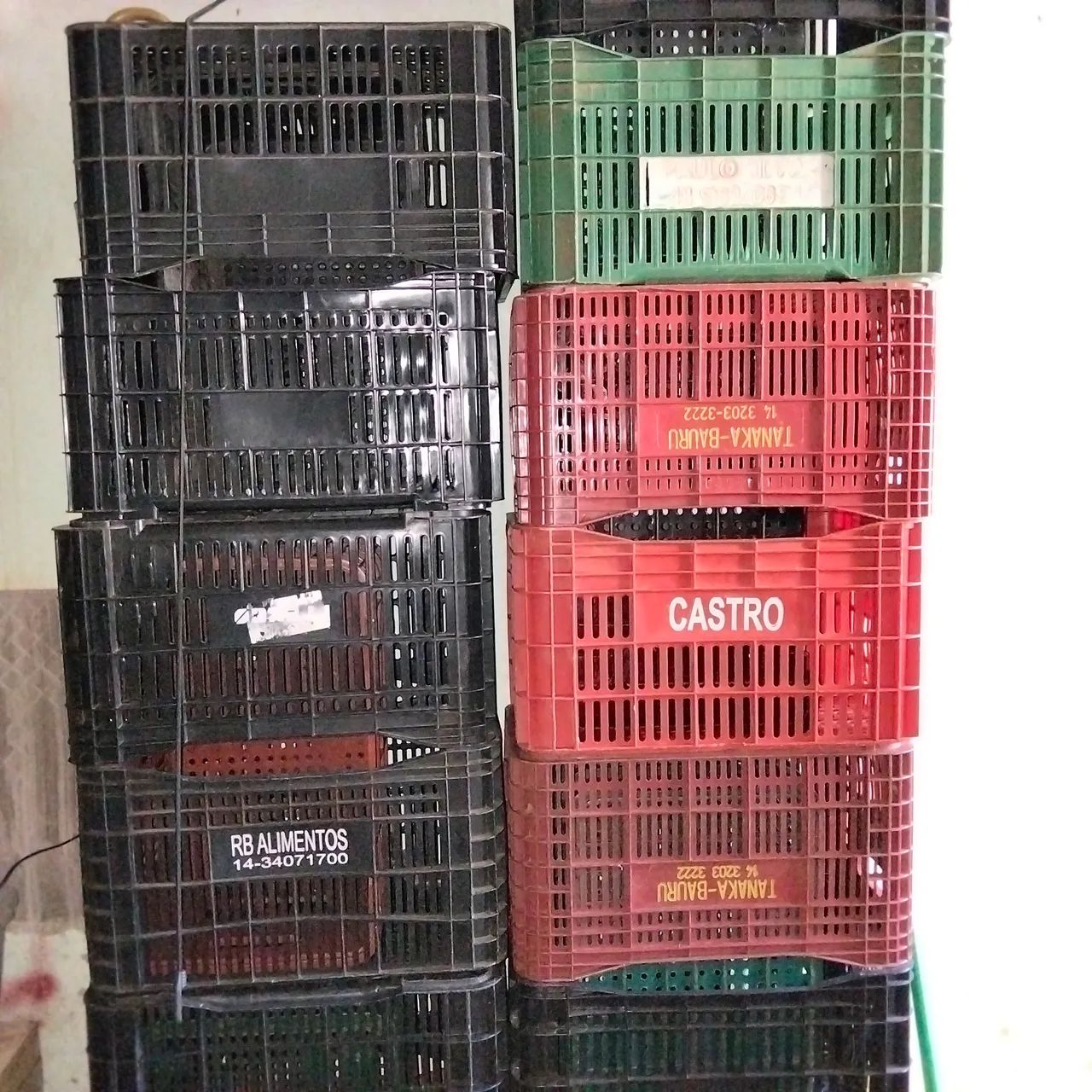 Caixas plásticas Hortifruti usadas - Foto 2