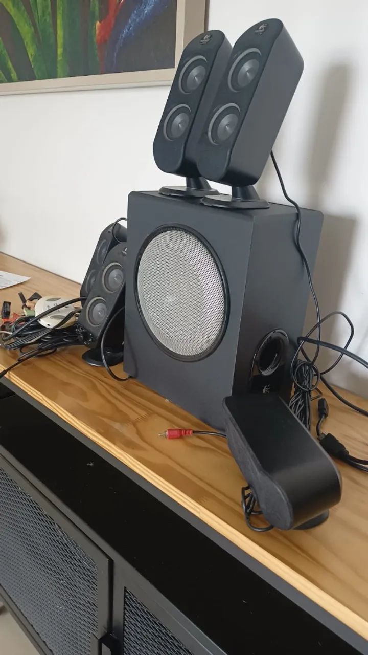 Conjunto de caixas de som Logitech X530 - Foto 3