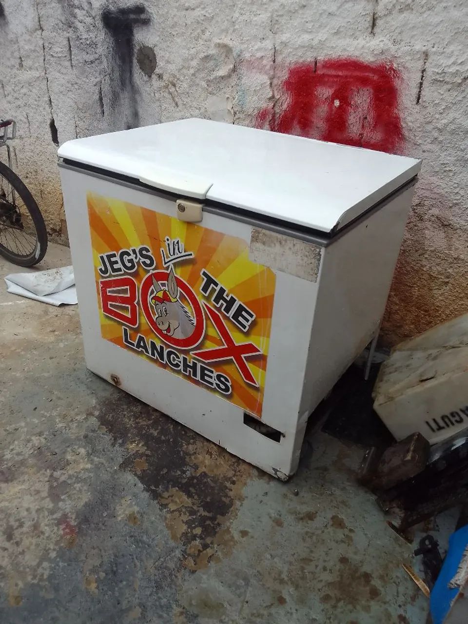Freezer uma tampa,110wats funcionando perfeitamente - Foto 4