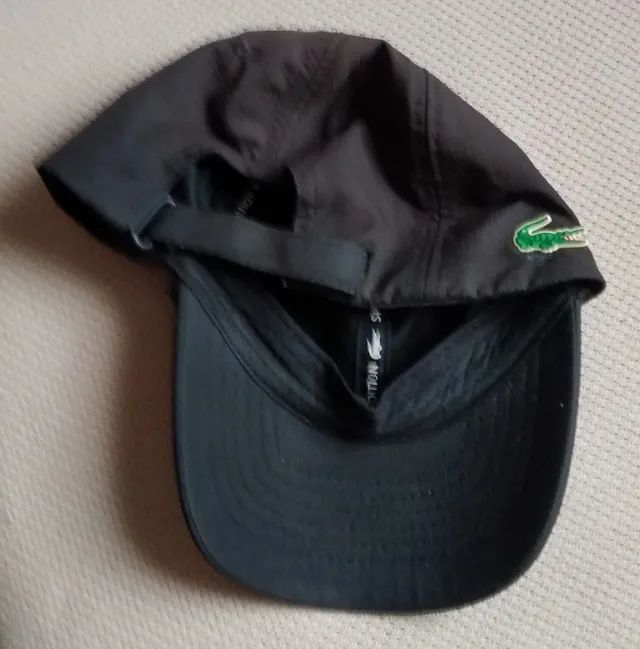 BONE LACOSTE  SPORT  MARROM ESCURO ONE SIZE - Foto 4
