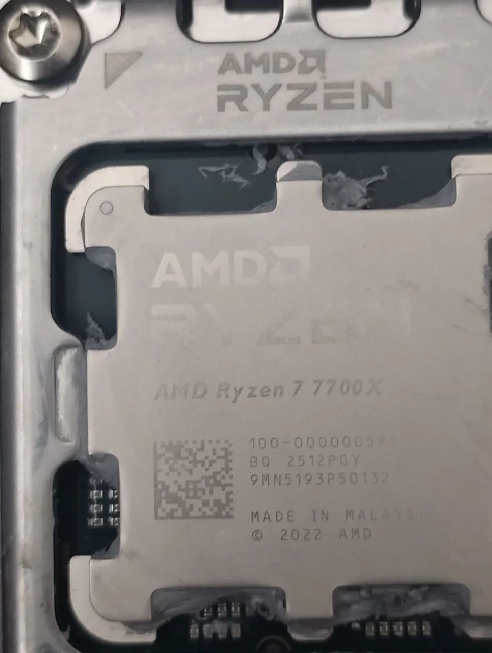 Processador AMD Ryzen 7 7700x AM 5  - Foto 2