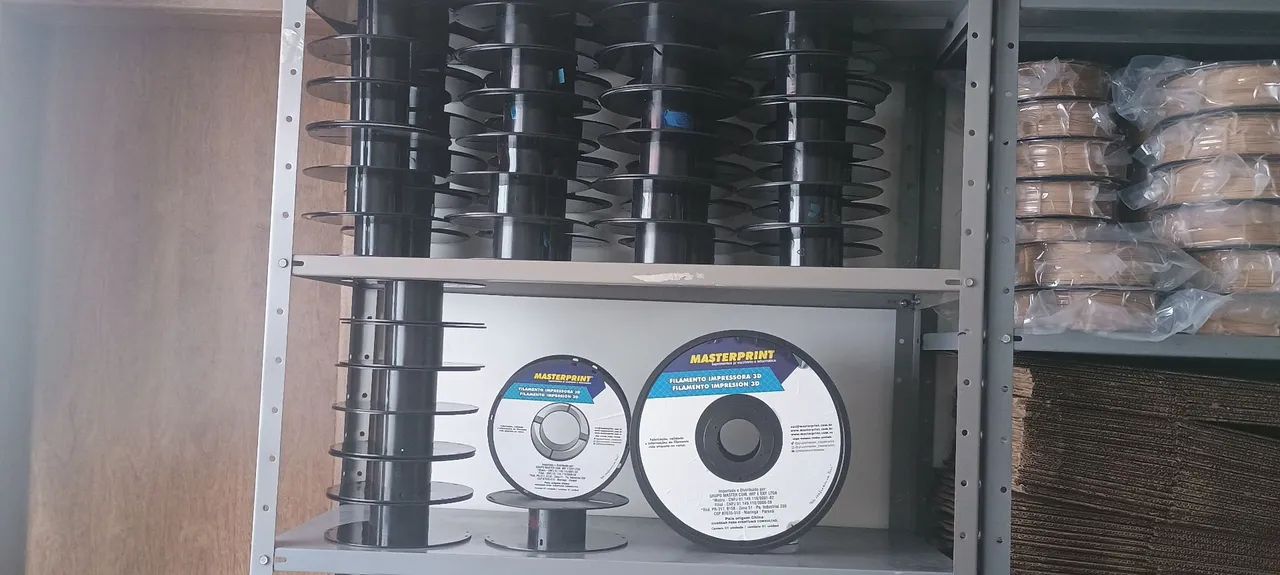 Carretel de plástico 