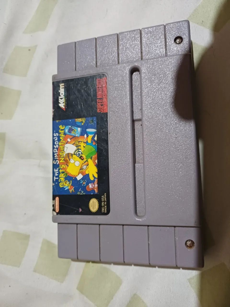 The Simpsons: Bart's Nightmare original snes - Foto 2