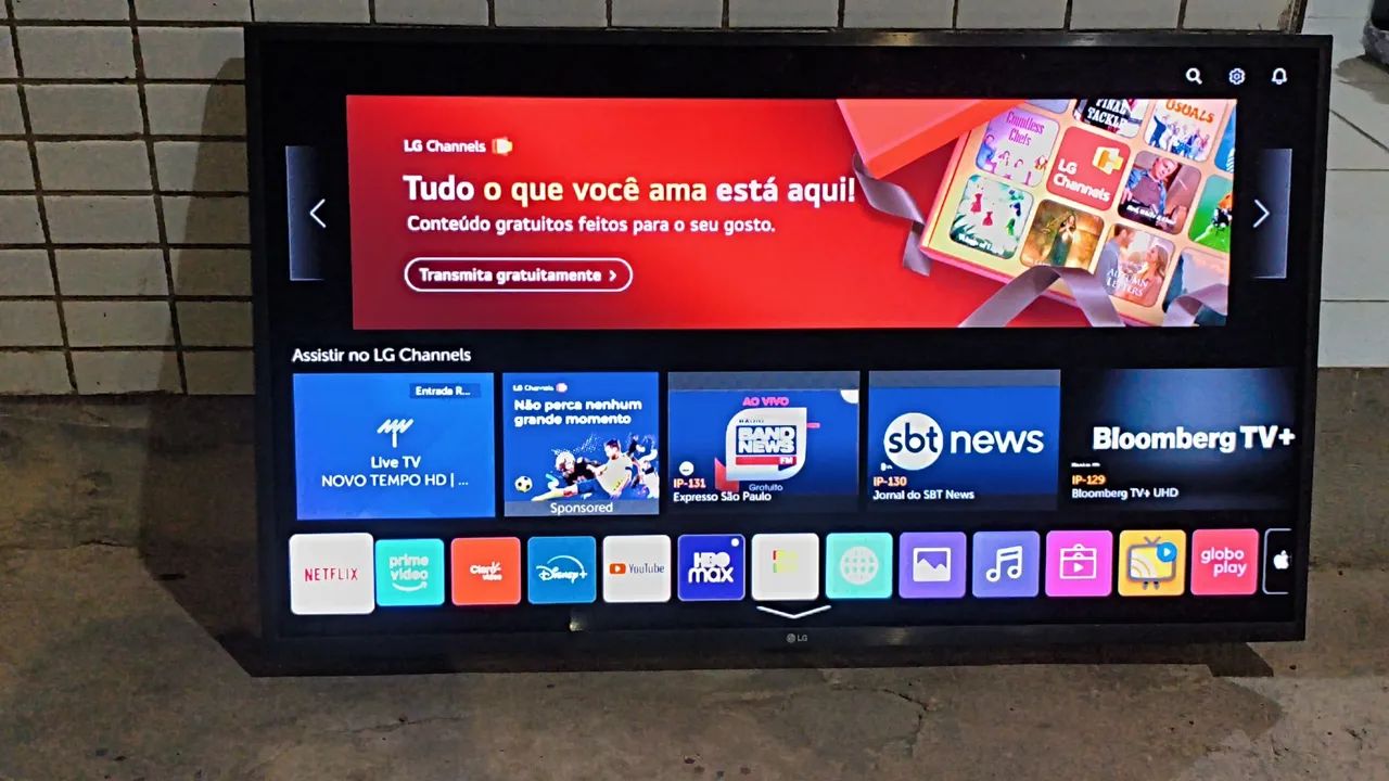 Tv Smart LG 43 Polegadas Imagem HDR Completa 