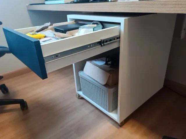 Suporte para computador com gaveteiro - Foto 2