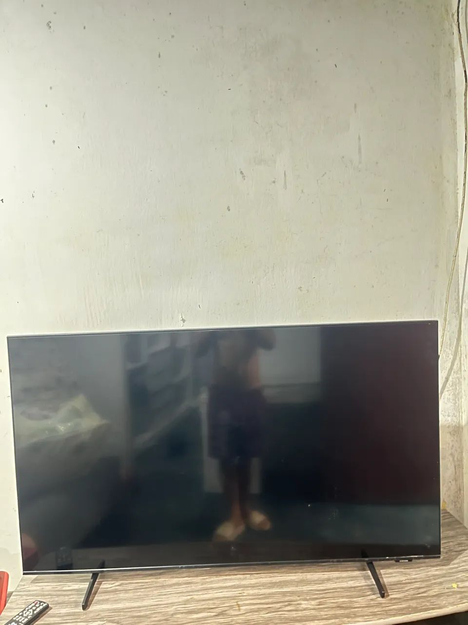 Tv Samsung 50 polegadas  com defeito ser pra tirar peças. - Foto 2