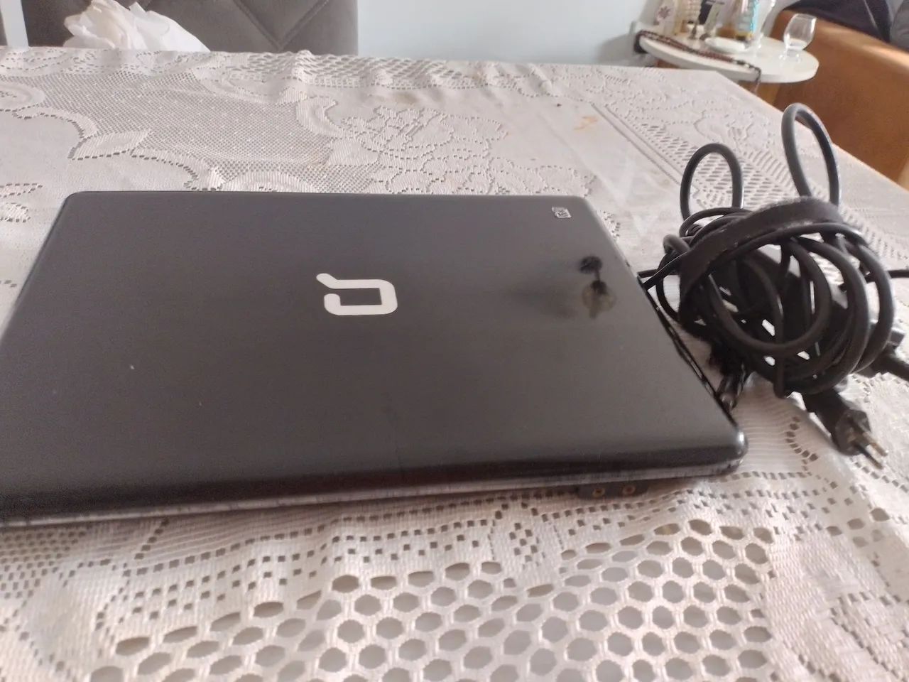 Notebook Compaq Presario CQ40 com Fonte  - Foto 2