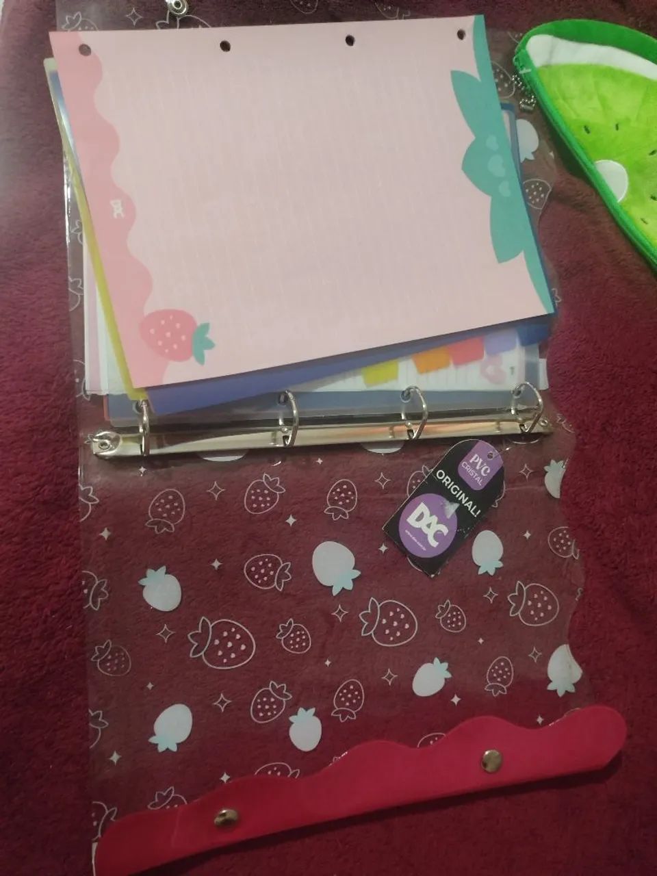 Fichário Moranguinho 65614992775809121