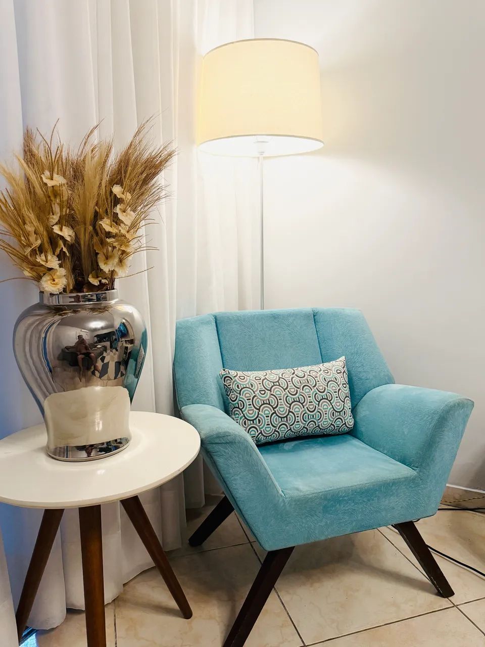 Poltronas Azul Turquesa  - Foto 2