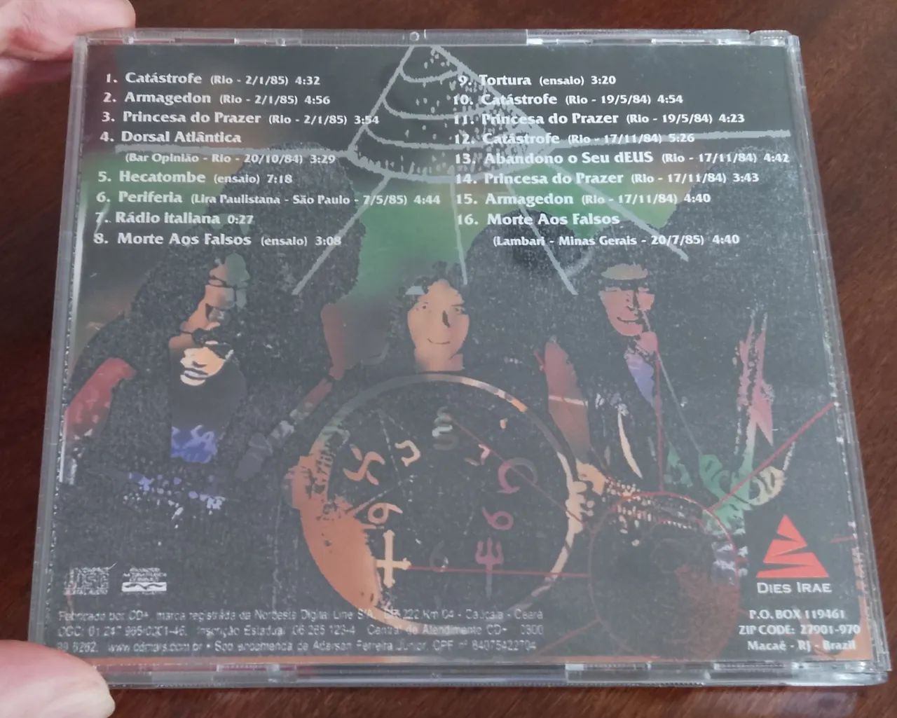 CD Dorsal Atlântica - Ultimatum Outtakes 1982-1985 - CDs, DVDs etc