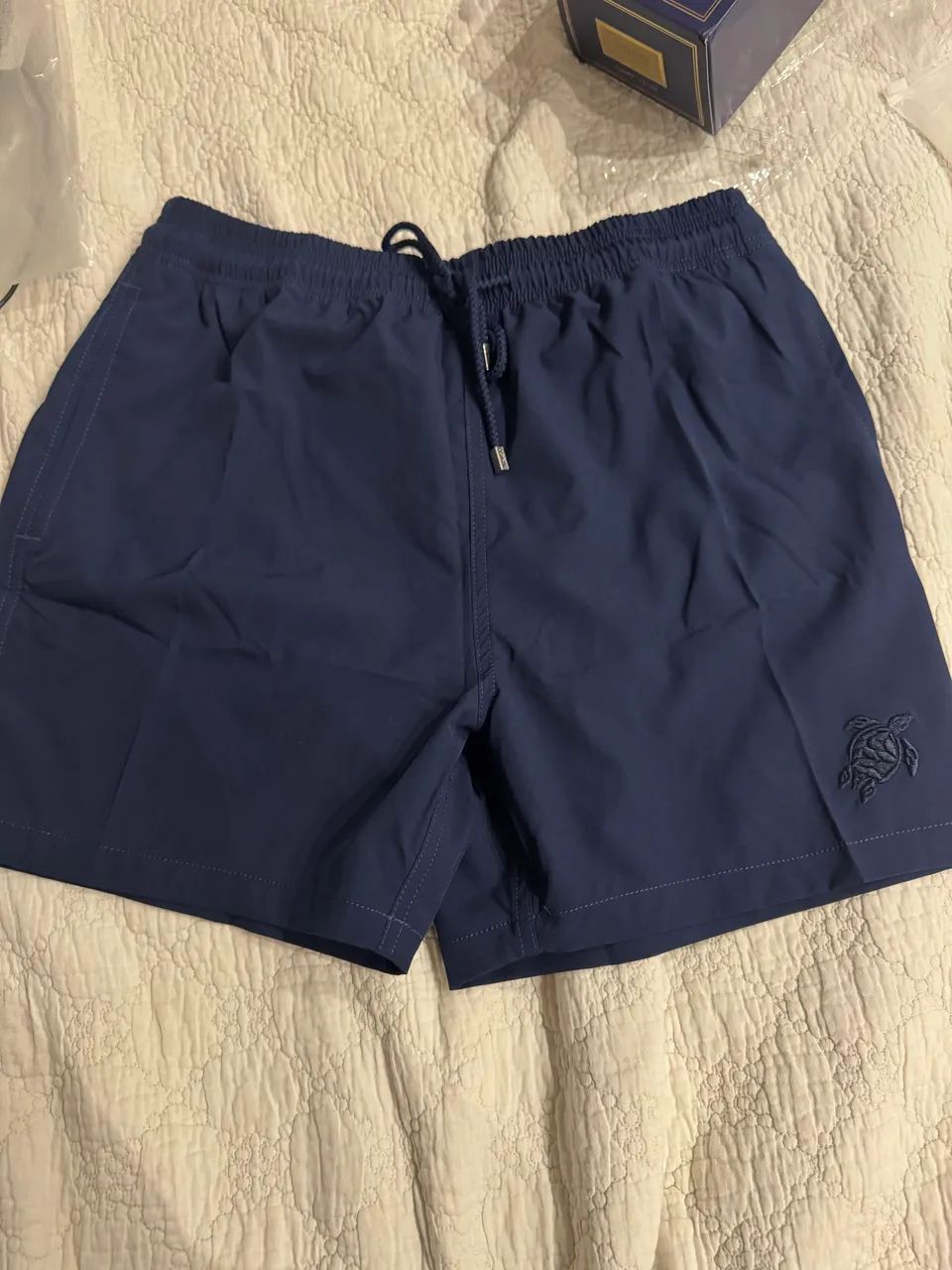 Short Vilebrequin azul escuro original (aceito ofertas)
