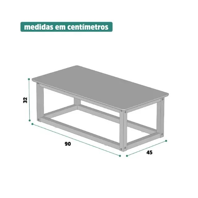 Mesa de Centro para Sala **NOVA** - Foto 2