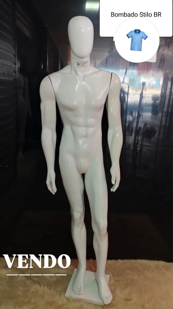 VENDO MANEQUIM MASCULINO BOMBADO - Foto 3