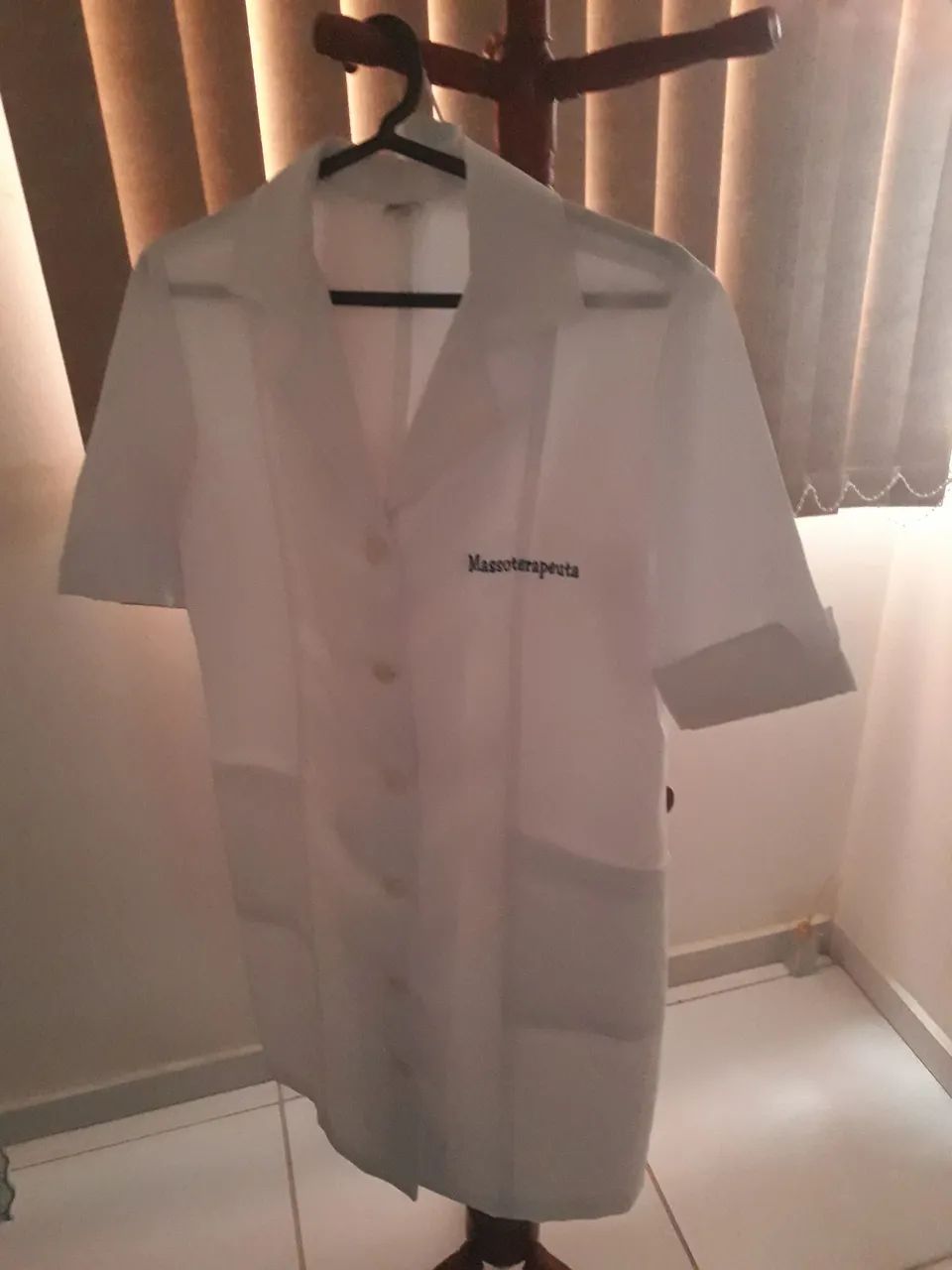 Jaleco massoterapia 