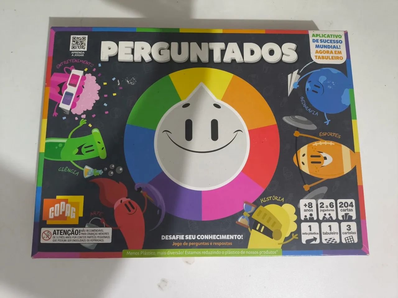 Jogo de tabuleiro perguntados