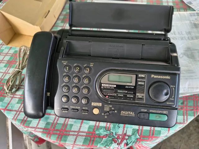 Fax Panasonic com secretaria eletronica KX-FT 37 na Caixa Funcionando - Foto 5