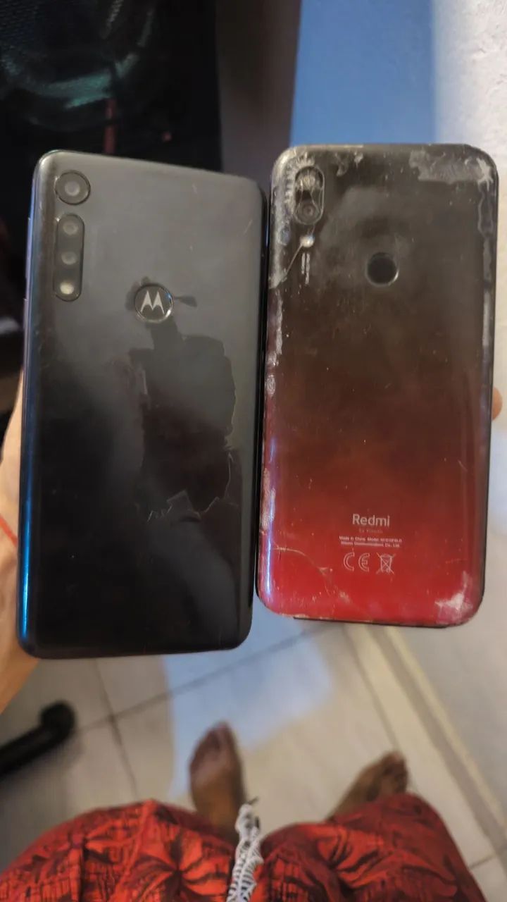 Redmi 7 e Moto G8