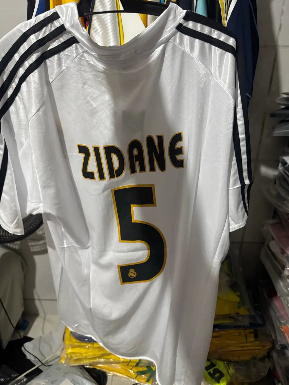 Camisa Real Madrid Galácticos - Zidane 