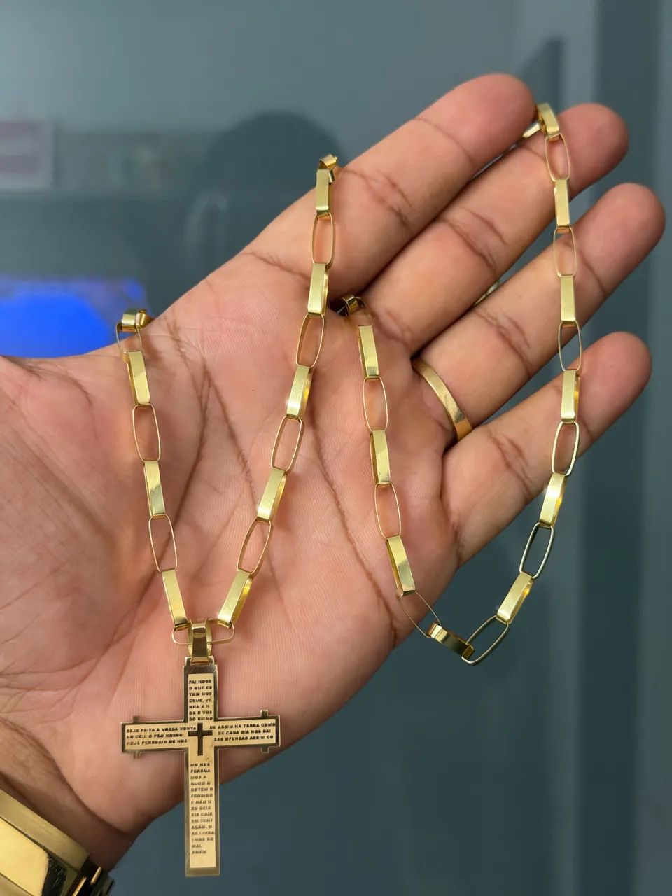 CORDÃO DE OURO 18K COM 23.8 G