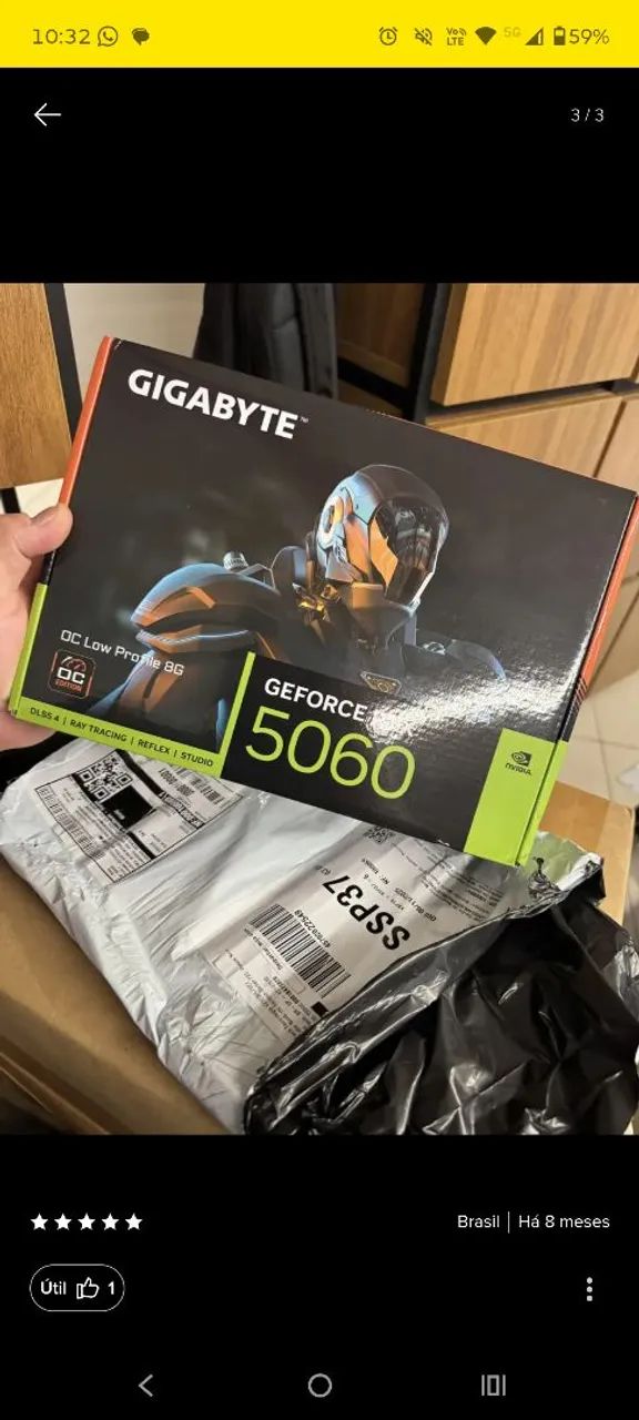 RTX 5060 GYGABITE 