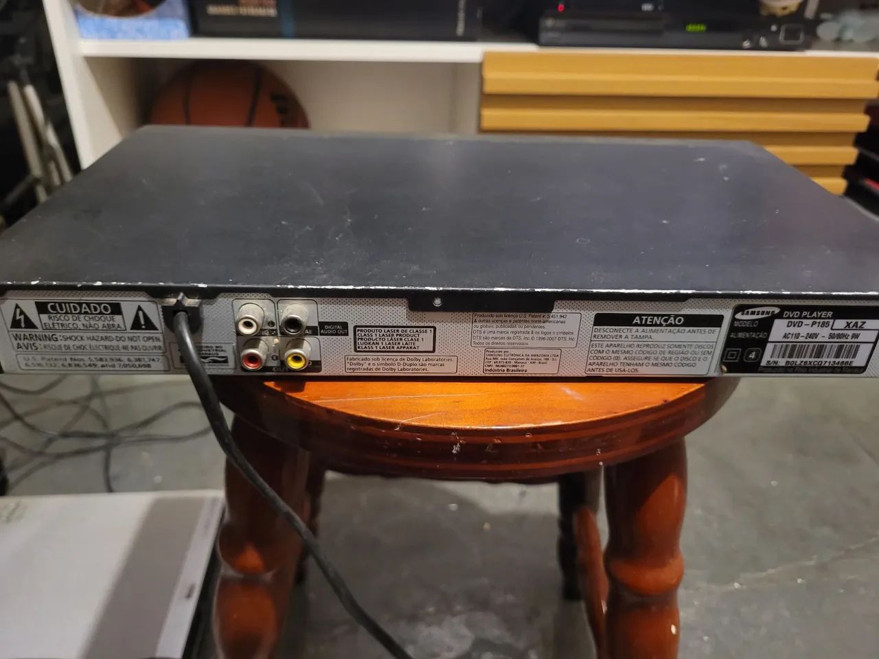 DVD Player Samsung (Modelo P185) - Bivolt - Funcionando - Foto 2