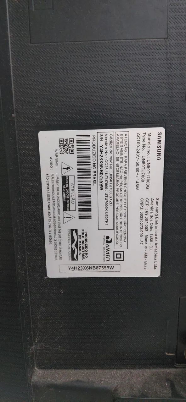 TV Samsung 50 polegadas  ( LIGANDO E DESLIGANDO SOZINHA) - Foto 5