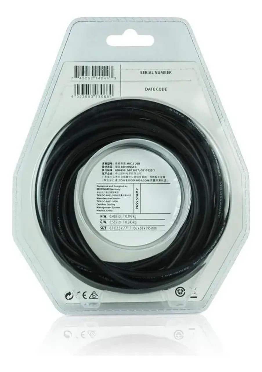Interface De Áudio Behringer Mic 2 USB - Foto 4