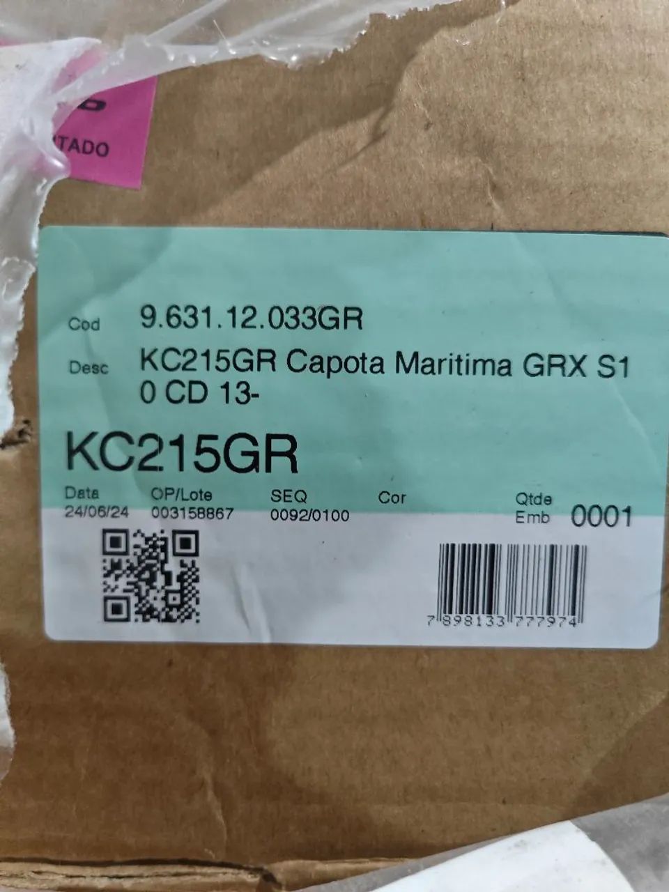 Capota marítima S10 (2012 a 2025)  - Foto 2