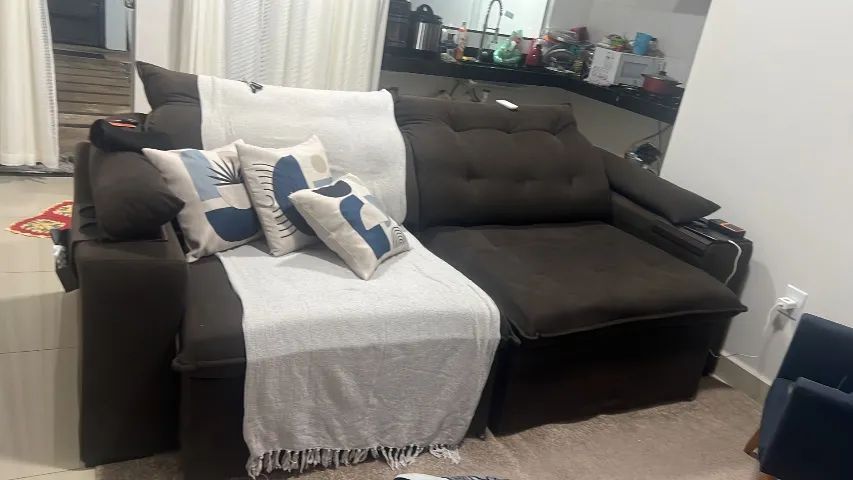 Sofá retratil 2.50 de largura  - Foto 2