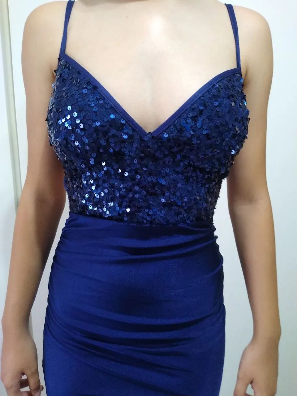 Vestido azul sereia  - Foto 2