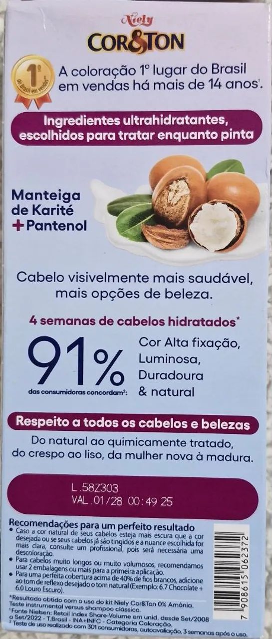 Coloração Cor e Ton (kit com 2 unidades) - Foto 4