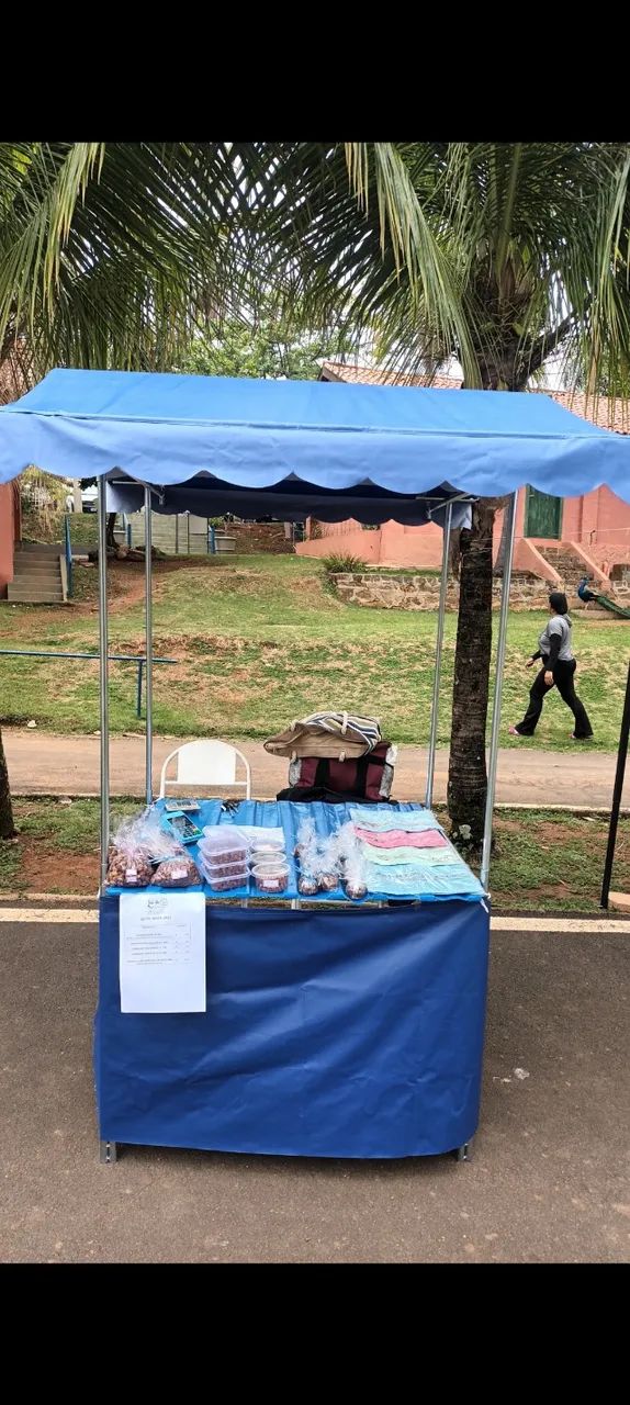 Barraca para feira 1m x 80cm com a bolsa - Foto 3