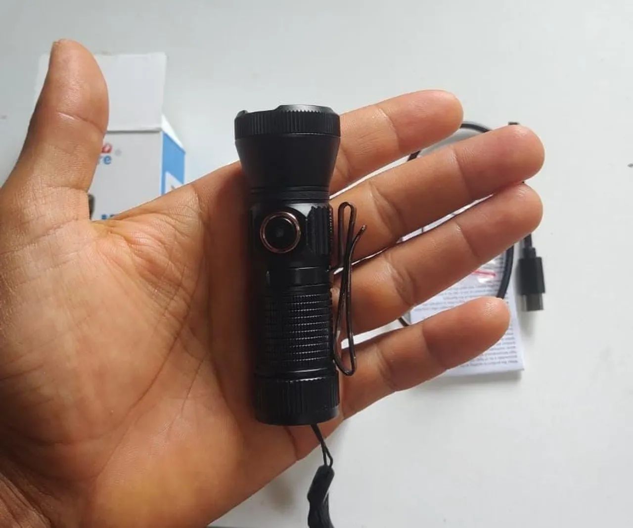 Lanterna Trustfire MT20 recarregável USB  - Foto 3