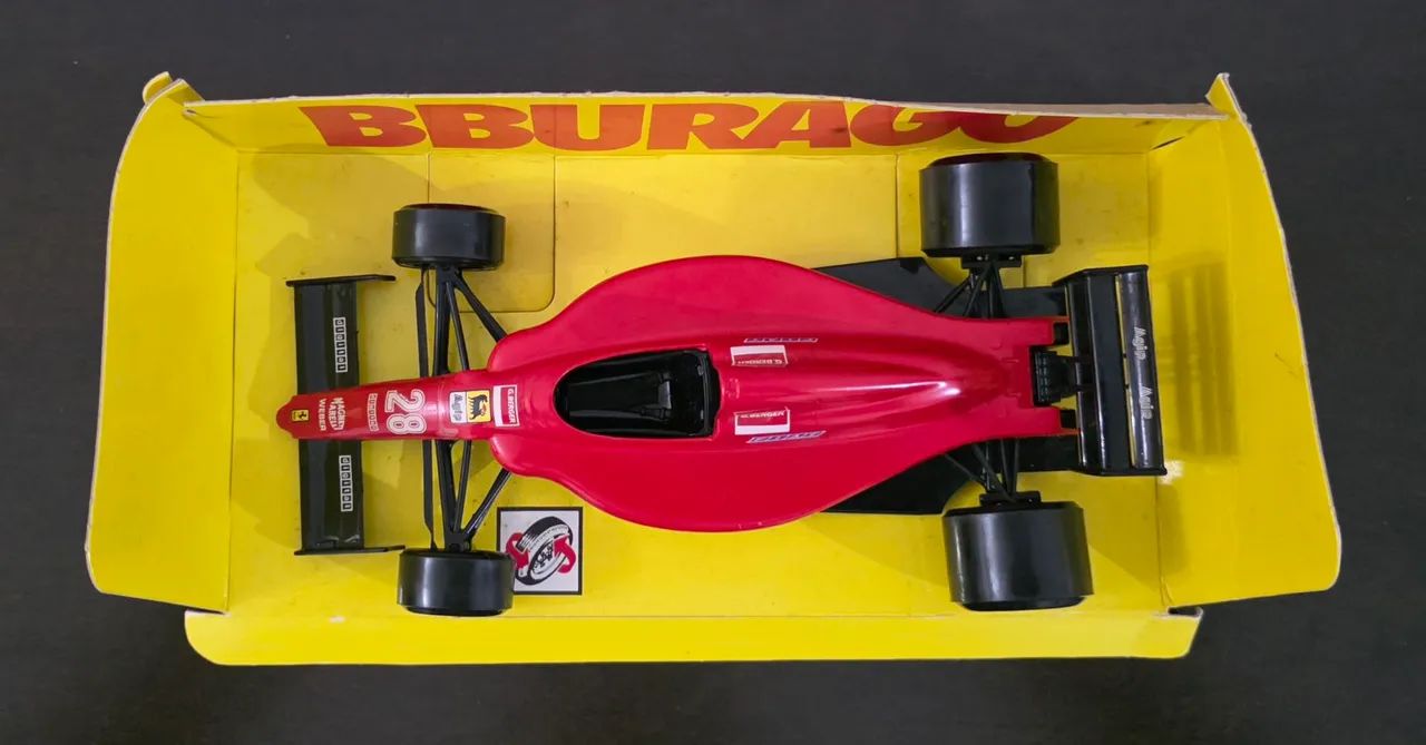 Miniatura Formula 1 Ferrari 641/2 G. Berger (1989) - Foto 4